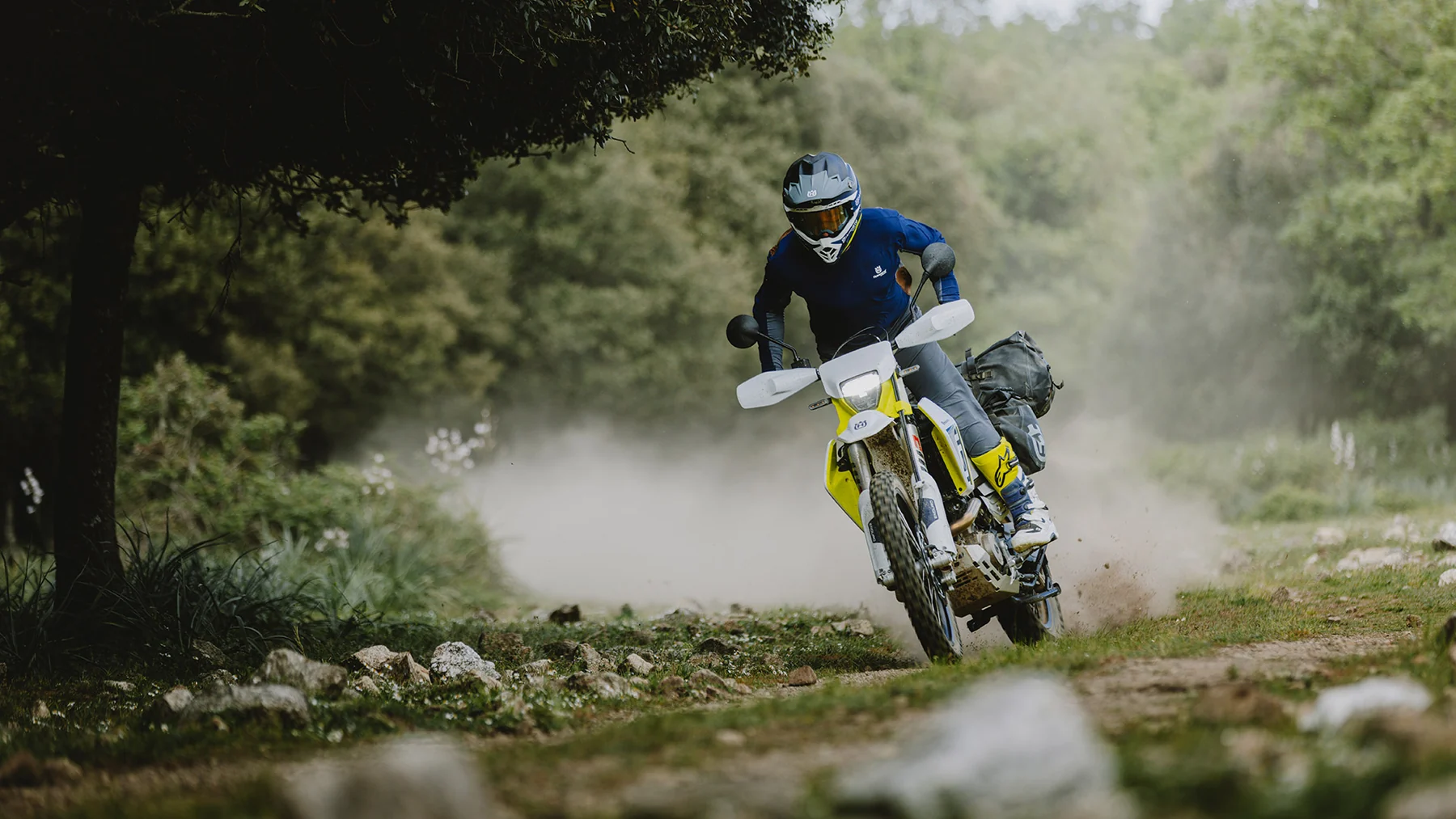 Husqvarna 701 Enduro em utilização